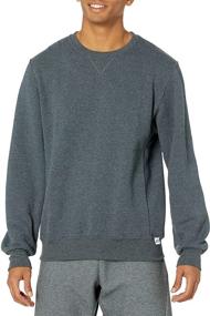 img 3 attached to Russell Athletic Dri Power Fleece Sweatshirt Men's Clothing for Active