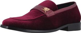 img 1 attached to 👞 Men's STACY ADAMS Bellino Velour Loafers: Shoes with Slip-Ons