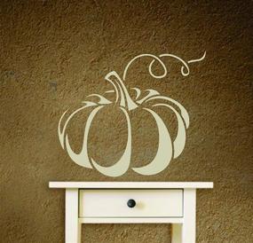 img 1 attached to 🎃 Шаблон тыквы на Хэллоуин - декоративный шаблон для рисования овощей (3,5 x 3 дюйма)