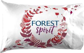 img 2 attached to 🌲 Magical Twin Sheet Set: Jay Franco Disney Forest 3 Piece, Frozen 2 Spirit