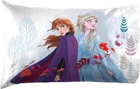 img 3 attached to 🌲 Magical Twin Sheet Set: Jay Franco Disney Forest 3 Piece, Frozen 2 Spirit