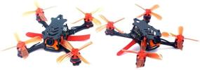 img 1 attached to 🚀 Usmile ALFA-Genie110 110mm FPV Frame: Stretch X Design, Carbon Fiber, Mini Quad FPV Racing Drone Kit, 2.4 inch Frame with 2.5mm Arm Support for Runcam Micro Swift and Micro Sparrow FPV Camera