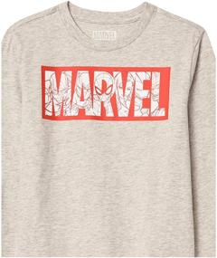 img 2 attached to 👕 Amazon Essentials Boys' Disney Star Wars Marvel 2-Pack Long-Sleeve T-Shirt Tops: Quality and Style for Young Fans