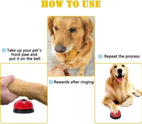 img 1 attached to 🔔 Maxin Dog Training Bell Set: Potty & Door Training Bells for Dog Puppy & Cat, Interactive Pet Tool & Communication Device