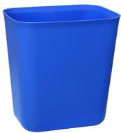 🗑️ nipogear 3.5 gallons trash can wastebasket - efficient, fits under desk, kitchen, home, office (blue) logo