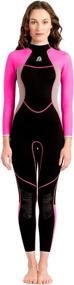 img 4 attached to 🏊 Aqua Polo RAD Women's 3mm Neoprene Wetsuit, US Size