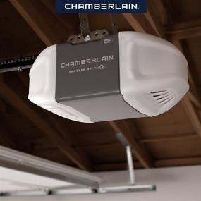 img 1 attached to Blue Garage Door Opener - Chamberlain C2405 C2405T Smart myQ App Controlled, Long-Lasting Chain Drive