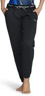 👖 speedo women's relaxed fit team warm up jogger pants logo