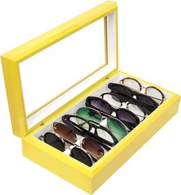 img 3 attached to OYOBox Eyewear Organizer Lacquered Sunglasses