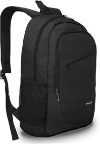 img 4 attached to Рюкзак для ноутбука OMOUBOI Computer Black Backpack