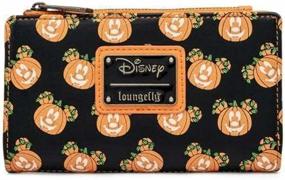 img 1 attached to Кошелек Loungefly Disney Mickey O Lantern с клапаном