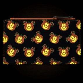 img 3 attached to Loungefly Disney Mickey O Lantern Flap Wallet