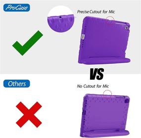 img 1 attached to ProCase Samsung Galaxy Tab A7 10.4 2020 Kids Case: Shockproof, Lightweight Protective Cover in Purple