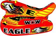 wow 17 1040 towable eagle person logo