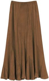 img 4 attached to 👗 Vintage Elastic Women's Clothing for Skirts by Urban CoCo