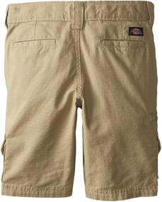 img 1 attached to 🩳 Rugged Boys' Washed Rip Stop Cargo Short by Dickies