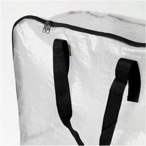 img 1 attached to 🛍️ IKEA DIMPA Storage Bag: Clear, Spacious, and Efficient (FBA)