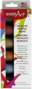 img 1 attached to Handy Metallic Acrylic 0 75 Ounce Assorted