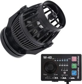 img 4 attached to 🐠 Uniclife 3400 GPH Controllable Wavemaker: Enhance Marine and Freshwater Aquarium Circulation with W-40 Controller and Magnet Mount