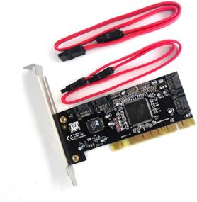 img 4 attached to 💿 Padarsey 4-Port PCI SATA Raid Controller Card with 2 Sata Cables - Internal Expansion, HDD SSD Adapter for Desktop PC