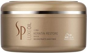 img 4 attached to 💆 Wella SP Luxe Oil Keratin Restore Hair Mask, Unisex, 150ml