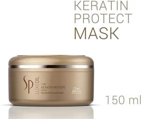 img 3 attached to 💆 Wella SP Luxe Oil Keratin Restore Hair Mask, Unisex, 150ml
