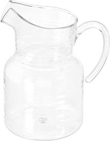 img 4 attached to 🥤 SEO-Optimized Amazon Basics 3-Quart Tritan Farm to Table Pitcher