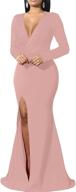 womens sleeve bodycon cocktail medium women's clothing for jumpsuits, rompers & overalls logo