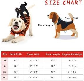 img 2 attached to 🐶 Idepet Dog Costumes Halloween: Funny Pet Dog Suit with Black Cat Design - Perfect for Small Dogs and Cats at Christmas Party and Halloween