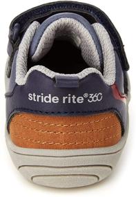 img 2 attached to 👟 Stride Rite 360: Стильные туфли и кроссовки для маленьких мальчиков-младенцев