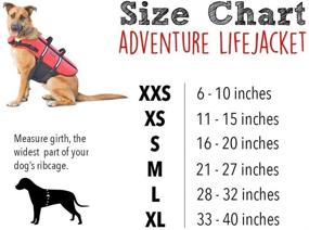 img 2 attached to 🐶 ZippyPaws - Adventure Life Jacket for Dogs - Red - 1 Pet Life Vest