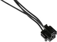 🔌 dorman ford truck blower motor resistor harness 973-307, black logo
