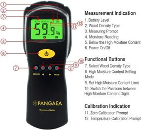 img 3 attached to 🌲 Accurate Pinless Wood Moisture Meter - Intelligent Inductive Tools, Digital & Portable (2-70% RH)