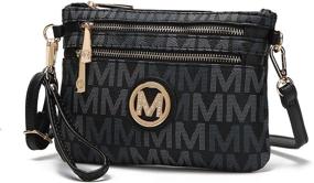 img 4 attached to 👜 MKF Collection Signature Crossbody Pocketbook: Stylish Handbags, Wallets & Crossbody Bags for Women