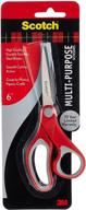 ✂️ scotch multi-purpose scissor (6-inch): versatile cutting tool for various tasks (1426) logo