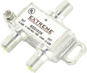 img 1 attached to 📡 Maximize Signal Quality with the Extreme 2 Way HD Digital 1Ghz Coax Cable Splitter BDS102H