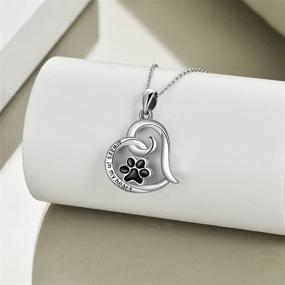img 1 attached to WINNICACA Sterling Silver Urn Necklace - Pet Ashes Cremation Jewelry