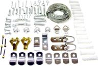 🪞 effortless ook 50935 77 piece mirror hanging kit for perfect wall decor logo