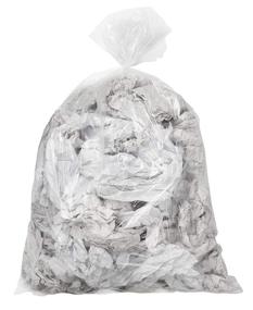 img 4 attached to 🗑️ AmazonCommercial 33 Gallon Trash Bags - Extra Large 33" x 39" - Strong 1.1 MIL - Clear Bags - Pack of 100