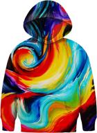 neemanndy kids hoodies colorful painting boys' clothing in fashion hoodies & sweatshirts logo