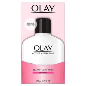 img 1 attached to Olay Active Hydrating Beauty Moisturizing Lotion - 6 fl oz (Pack of 2): Top-Rated Face Moisturizer for Ultimate Hydration