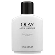 olay active hydrating beauty moisturizing lotion - 6 fl oz (pack of 2): top-rated face moisturizer for ultimate hydration logo