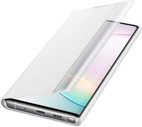 img 1 attached to 📱 Samsung Galaxy Note10 S-View Flip Cover Case - White (US Version with Warranty) - EF-ZN970CWEGUS