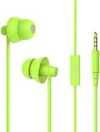 🎧 maxrock (tm) спящие наушники soft earbuds - наушники из кремния с встроенным микрофоном для смартфонов, mp3-плееров, планшетов (3,5 мм) логотип