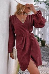 img 3 attached to 👗 Elegant BerryGo Corduroy Cocktail Women's Clothing and Dresses