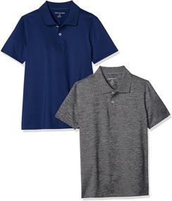 img 4 attached to 👕 Top-notch Deal: Amazon Essentials 2 Pack Performance Royal Boys' Clothing for Optimal Style and Comfort!