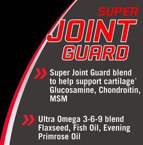 img 2 attached to 🏋️ MET-Rx Super Joint Guard Supplement: Glucosamine, Chondroitin, Omega 3 6 9 - 120 Softgels