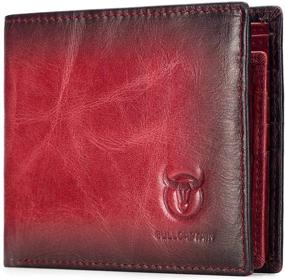 img 4 attached to 👔 Classic and Stylish BULL CAPTAIN Wallets Vintage QB 6: Essential Men's Accessories for Every Modern Gentleman