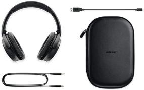 img 2 attached to Black Bose QuietComfort 35 II Wireless Bluetooth Headphones with Alexa Voice Control and Noise-Cancelling Technology