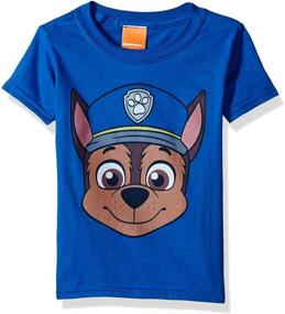 img 1 attached to Футболка "Paw Patrol" с лицом Чейза для малышей для усиления онлайн-видимости.